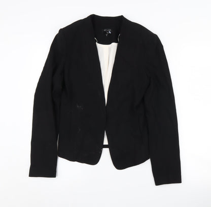 New Look Women's Black Blazer, Size 8, Lined, Regular Fit