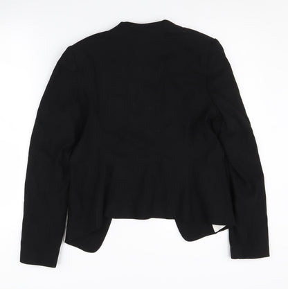New Look Women's Black Blazer, Size 8, Lined, Regular Fit
