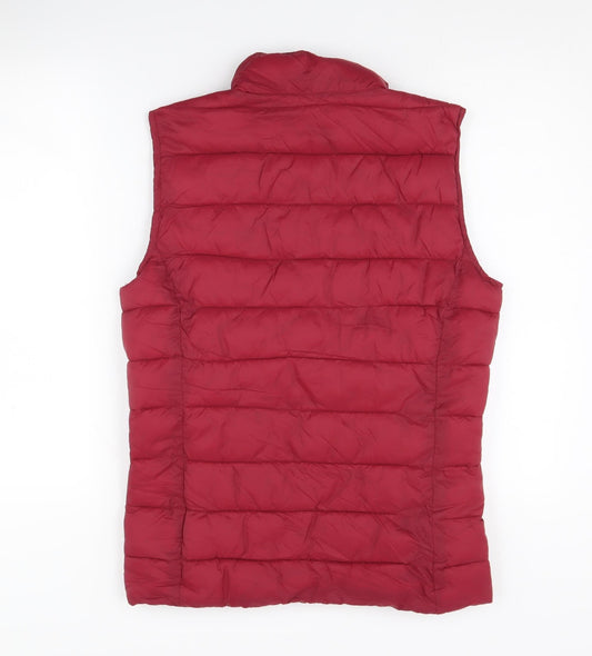 Womens UK Size S Joules Red Puffer Jacket