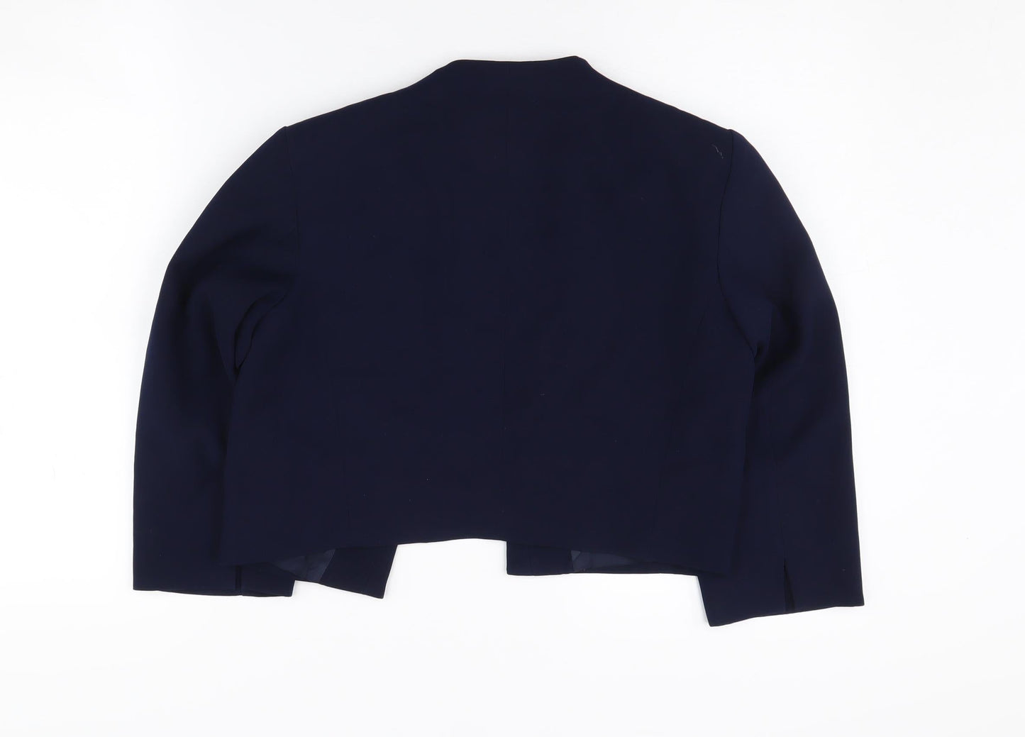 Roman Women's Blue Suit Jacket Size 10