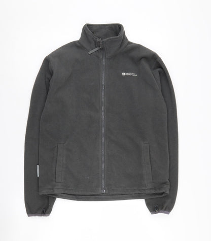 Mountain Warehouse Boys Black Fleece Jacket 13 Years