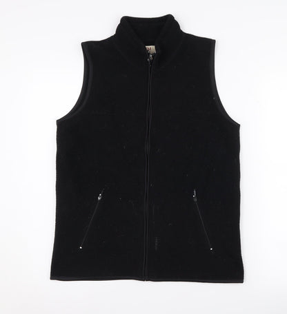 Womens UK Size S EWM Black Basic Jacket