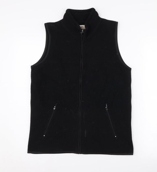 Womens UK Size S EWM Black Basic Jacket