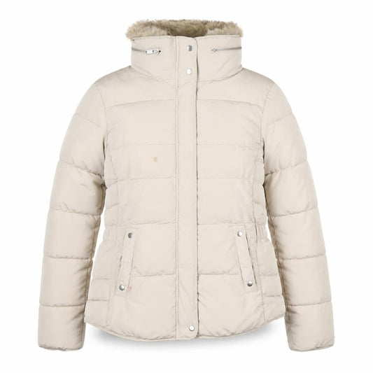 Womens UK Size 14 New Look Beige Puffer Jacket