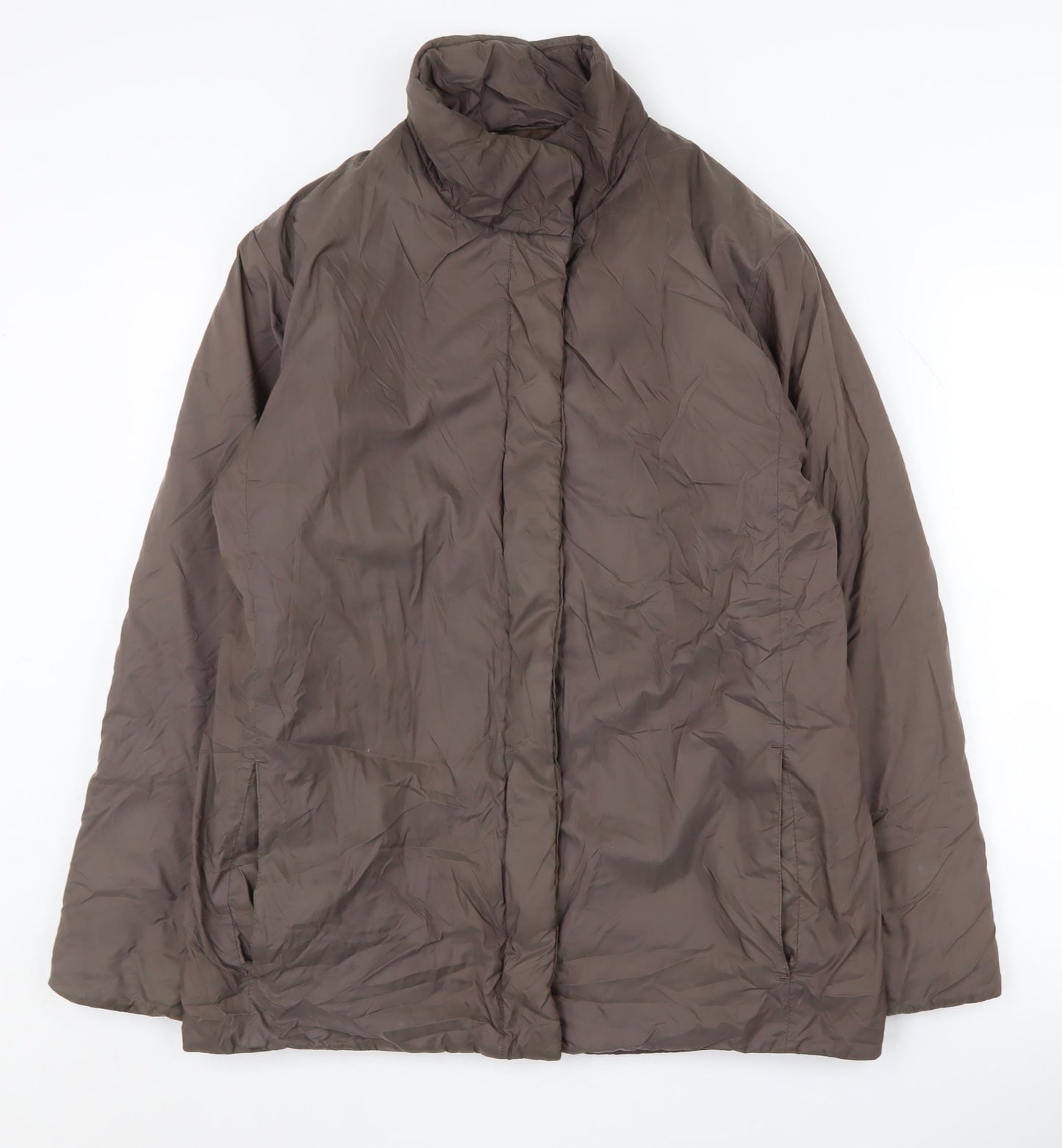 Womens UK Size 10 NEXT Brown Basic Jacket