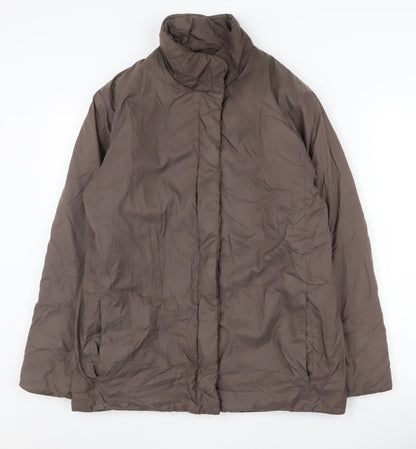 Womens UK Size 10 NEXT Brown Basic Jacket