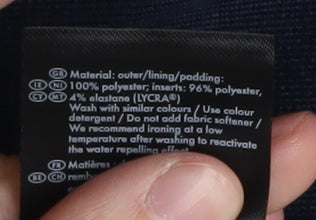 Crivit Women's Blue Quilted Jacket - Size S