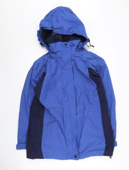 Womens UK Size 10 Regatta Blue Rain Coat