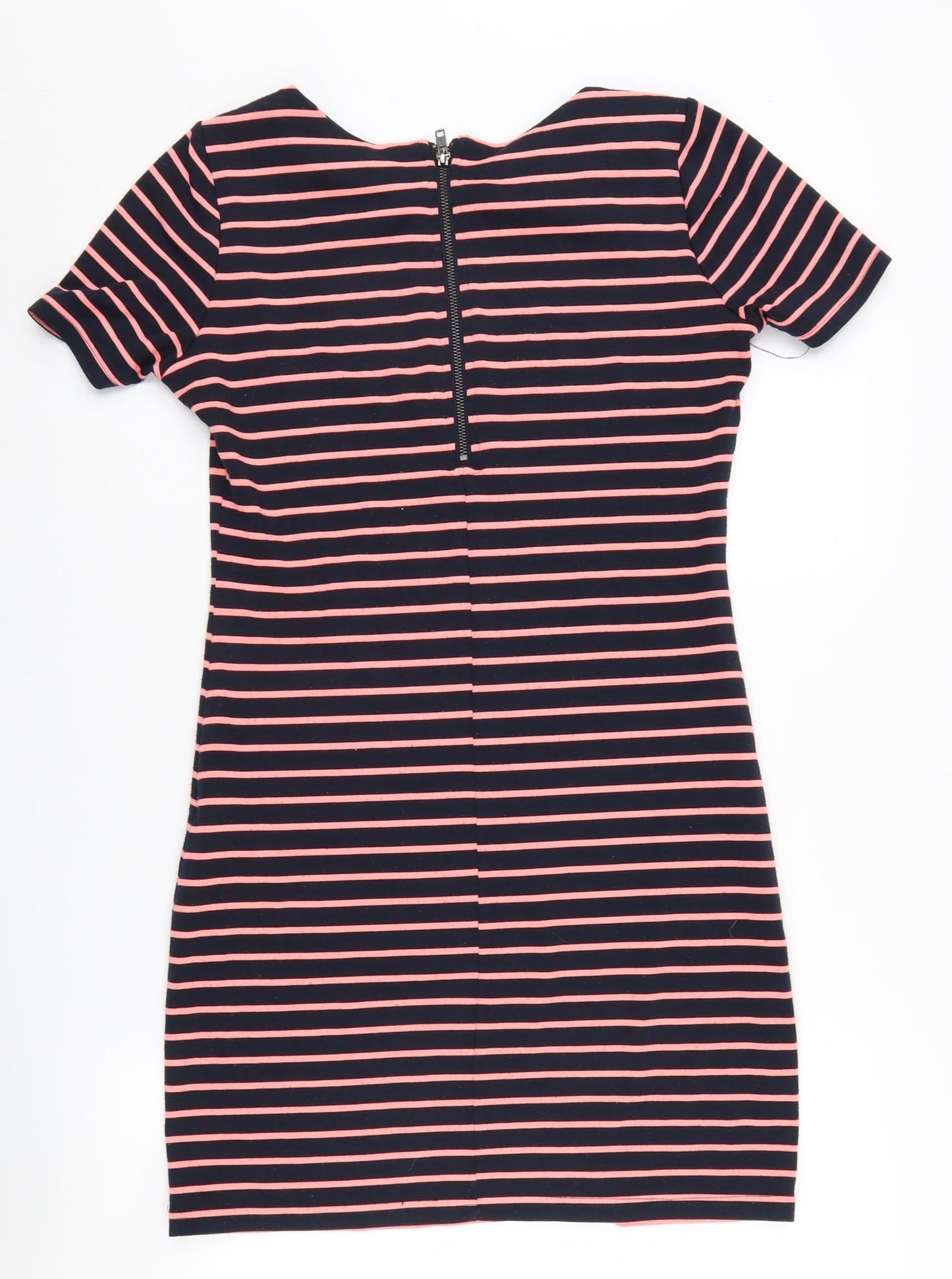 Vila Women's Striped Bodycon Dress, Multicoloured, Size S