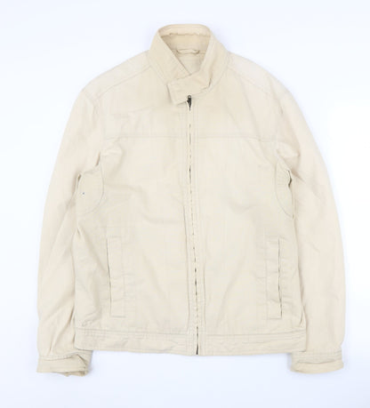 Mens UK Size M NEXT Beige Basic Jacket