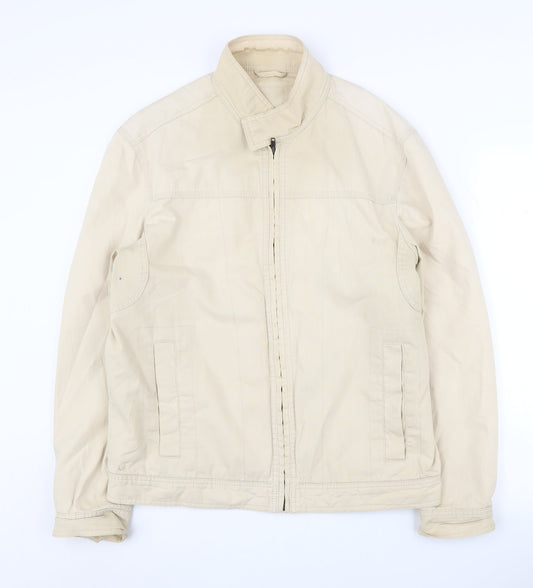 Mens UK Size M NEXT Beige Basic Jacket
