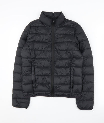 Gym King Women's Black Puffer Jacket Size 8