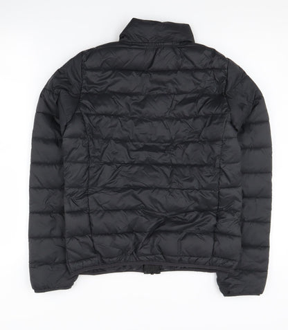 Gym King Women's Black Puffer Jacket Size 8