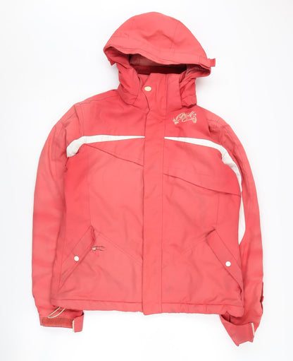 O'Neill Red Unisex Ski Jacket Size 18 Waterproof
