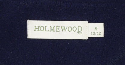 Womens UK Size S Holmewood Blue Basic Jacket