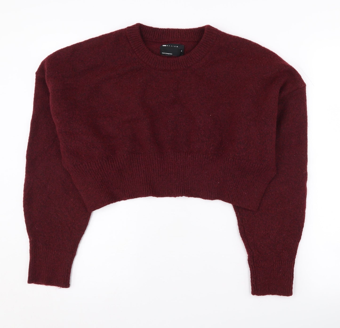 ASOS Design Women's Red Pullover Jumper Medium