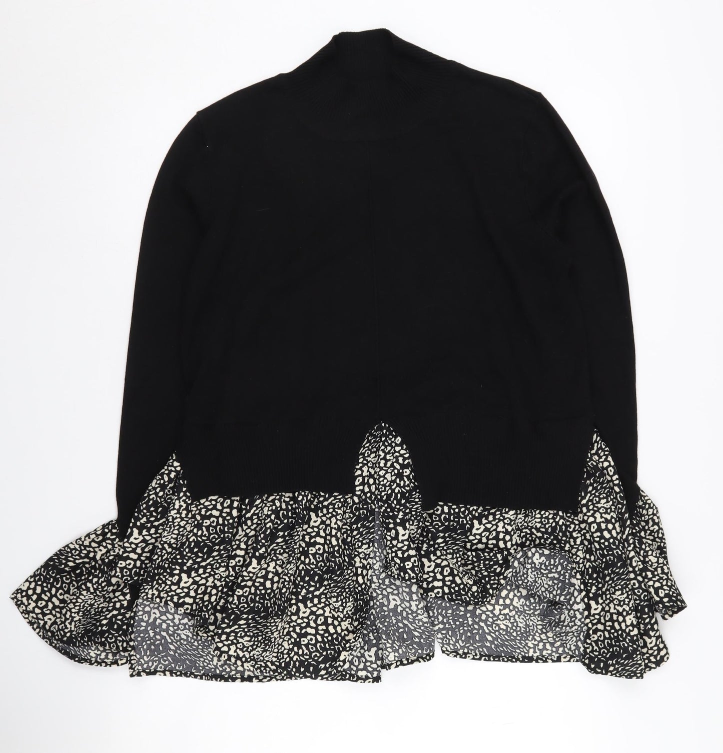 Womens UK Size M Roman Black Pullover Jumper