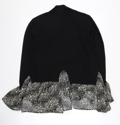 Womens UK Size M Roman Black Pullover Jumper