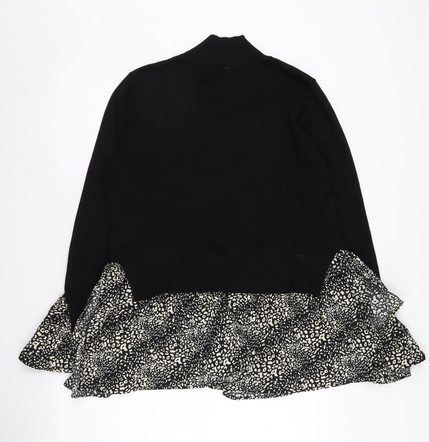 Womens UK Size M Roman Black Pullover Jumper