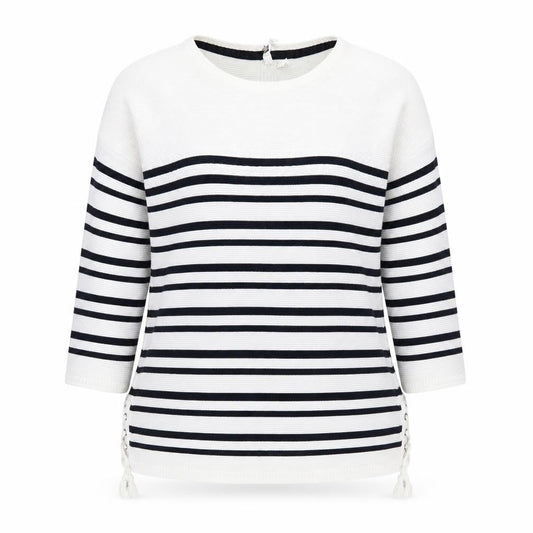 Womens UK Size 12 White Stuff White Pullover Jumper