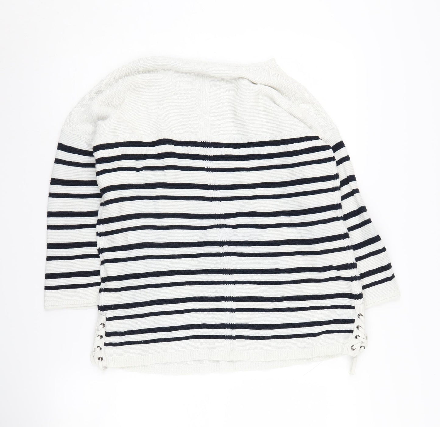 Womens UK Size 12 White Stuff White Pullover Jumper