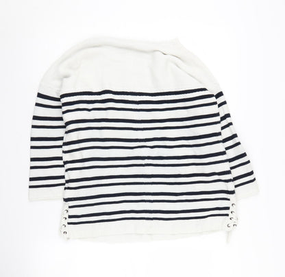 Womens UK Size 12 White Stuff White Pullover Jumper