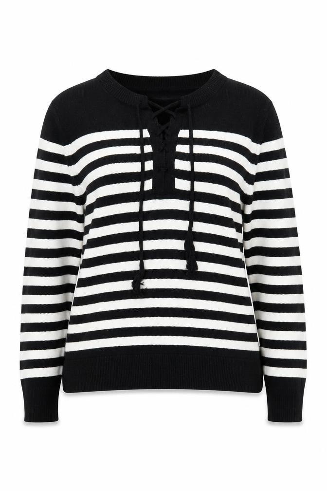 Womens UK Size L Banana Republic Black Henley Jumper