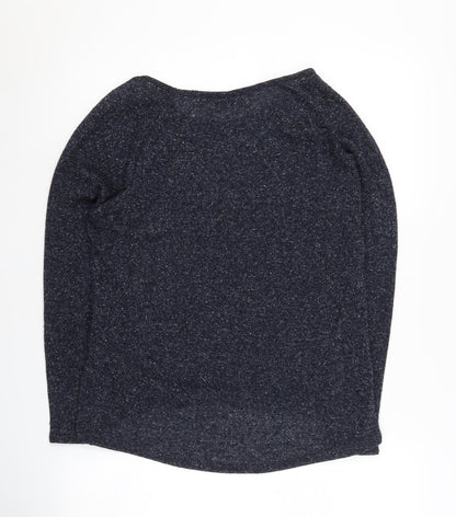 Womens UK Size S Oasis Blue Pullover Jumper
