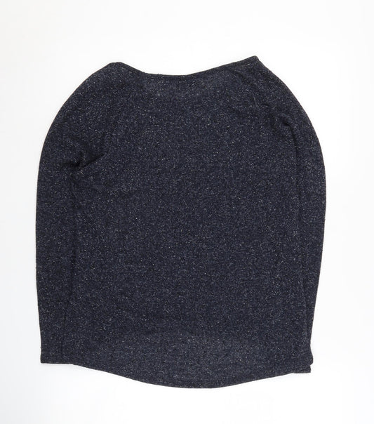 Womens UK Size S Oasis Blue Pullover Jumper