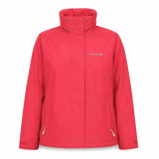 Trespass Unisex Red Waterproof Rain Jacket M