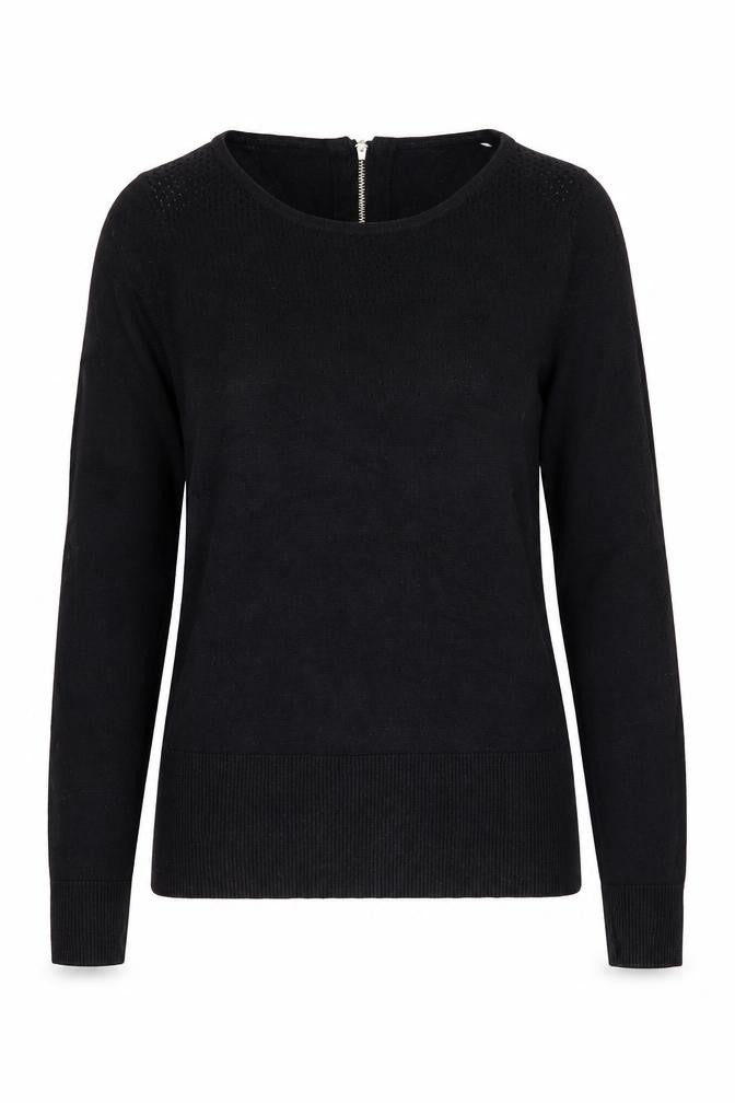 Womens UK Size S Oasis Black Pullover Jumper