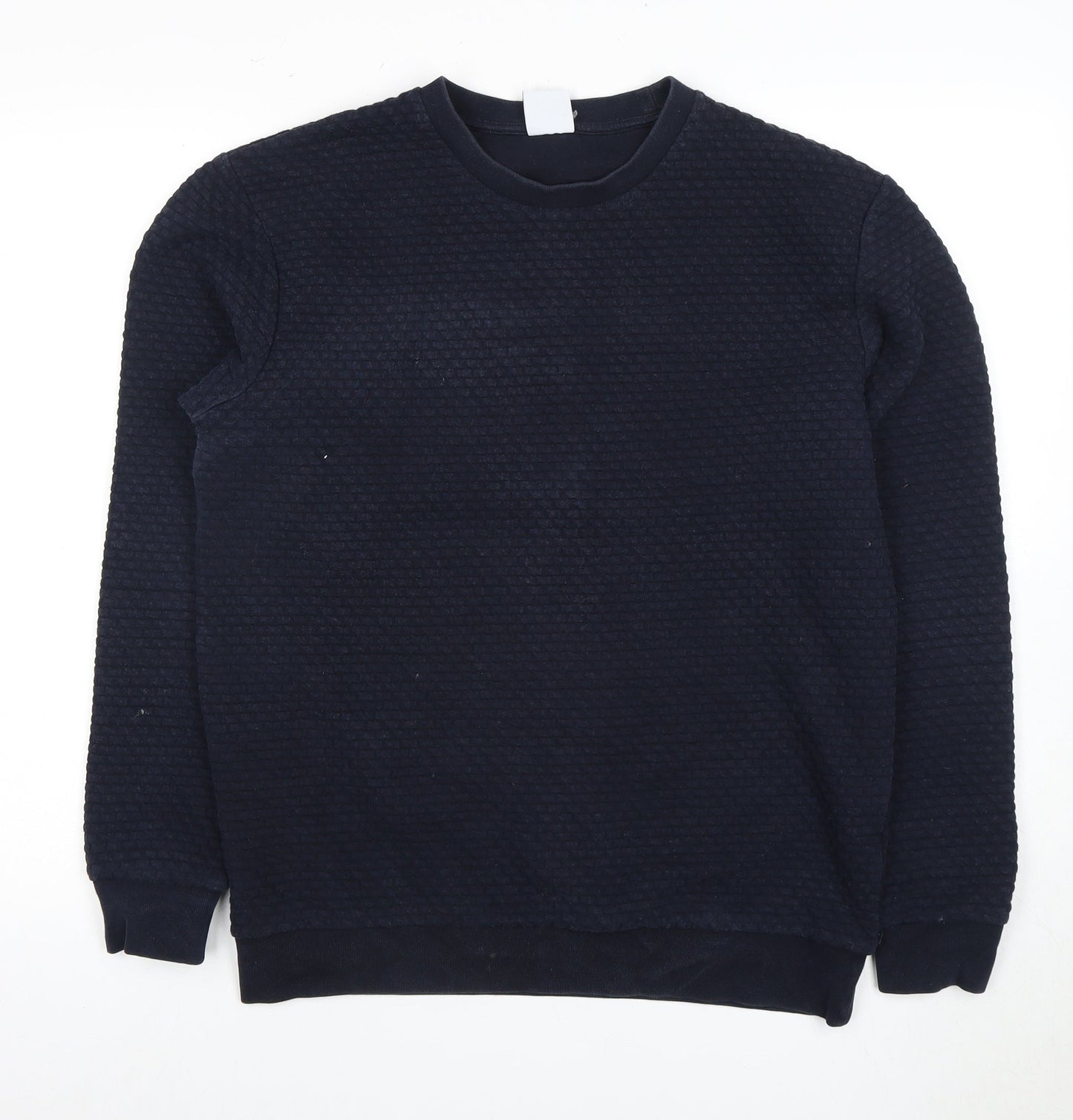 Zara Men's Black M Pullover Sweatshirt - Cotton Blend