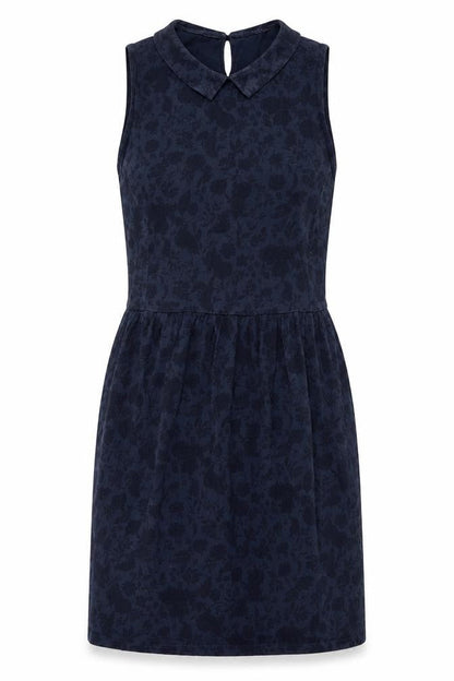 Jack Wills Women's Blue Floral Cotton Dress