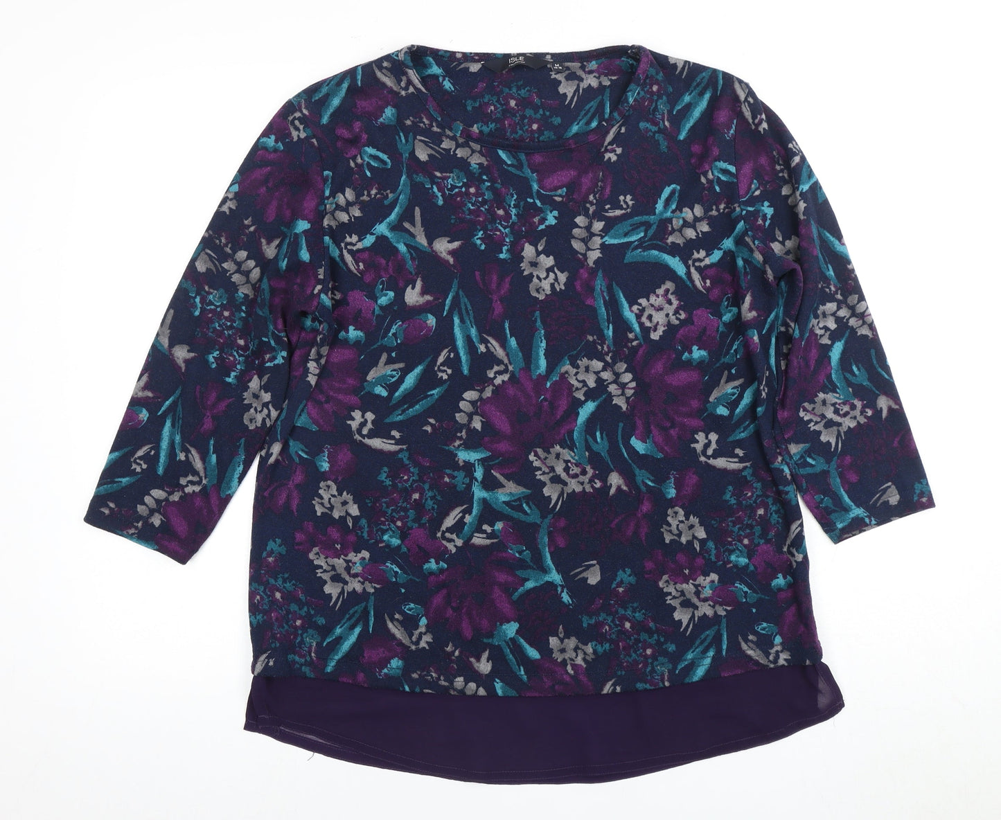 ISLE Women's Multicoloured Floral Blouse M