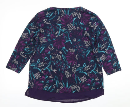 ISLE Women's Multicoloured Floral Blouse M