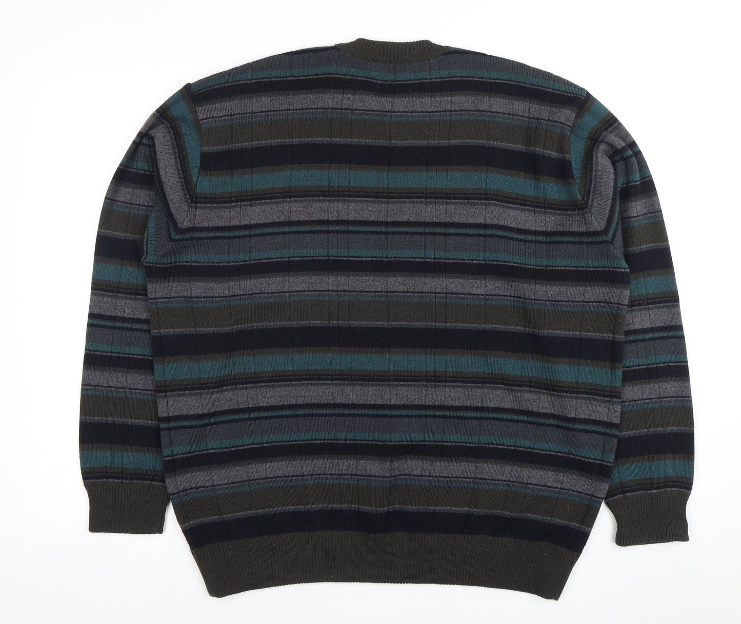 Marks and Spencer Men's XL Striped Pullover Jumper