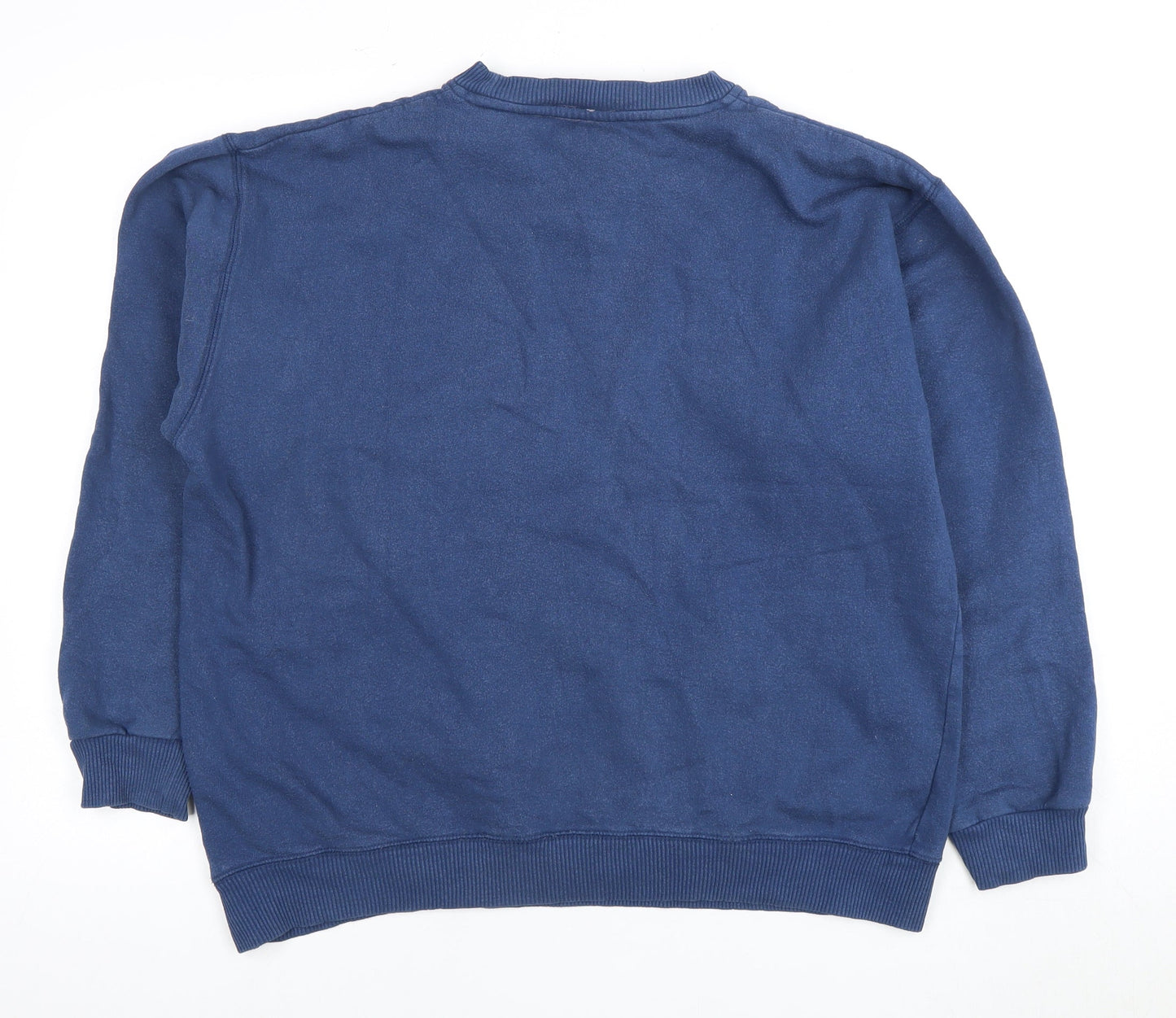 Mens UK Size M Lee Cooper Blue Pullover Sweatshirt