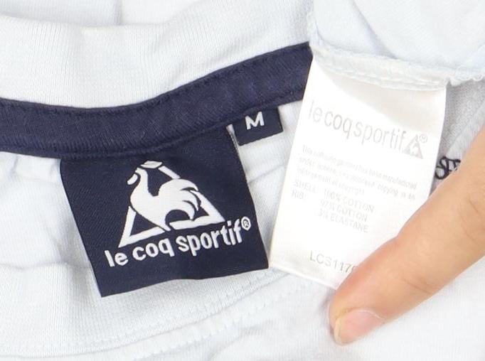 Le Coq Sportif Men's White M Casual T-Shirt