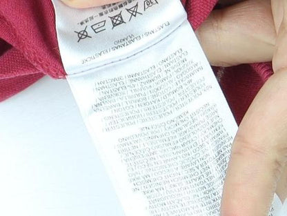 Lyle & Scott Men's Red Polo Shirt M, Short Sleeve