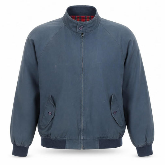 Mens UK Size 2XL RC Blue Biker Coat