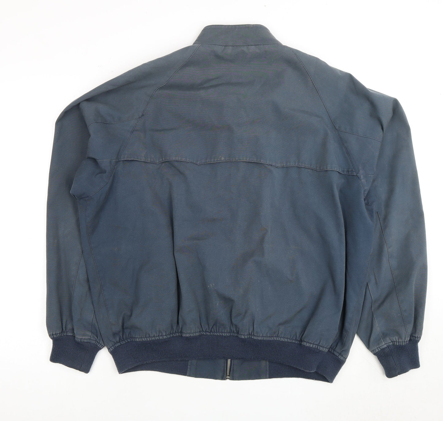 Mens UK Size 2XL RC Blue Biker Coat