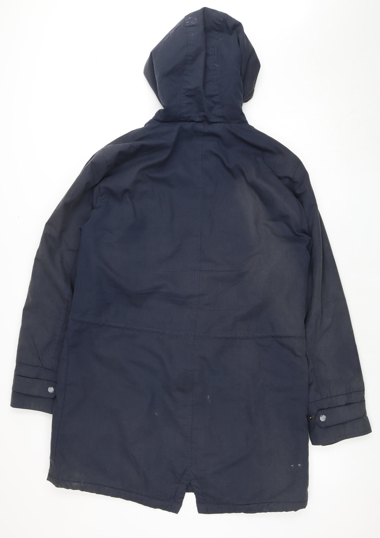 Mens UK Size M Tokyo Laundry Blue Parka Coat