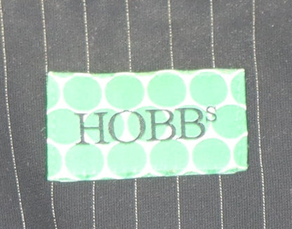 Hobbs Women's Black Pinstripe Blazer Size 14