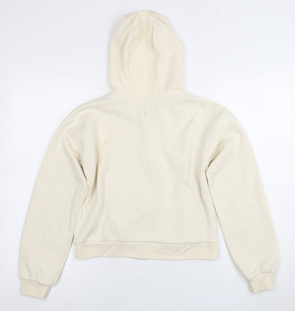 Lyle & Scott Girls Ivory Full Zip Hoodie, Size 12-13 Years