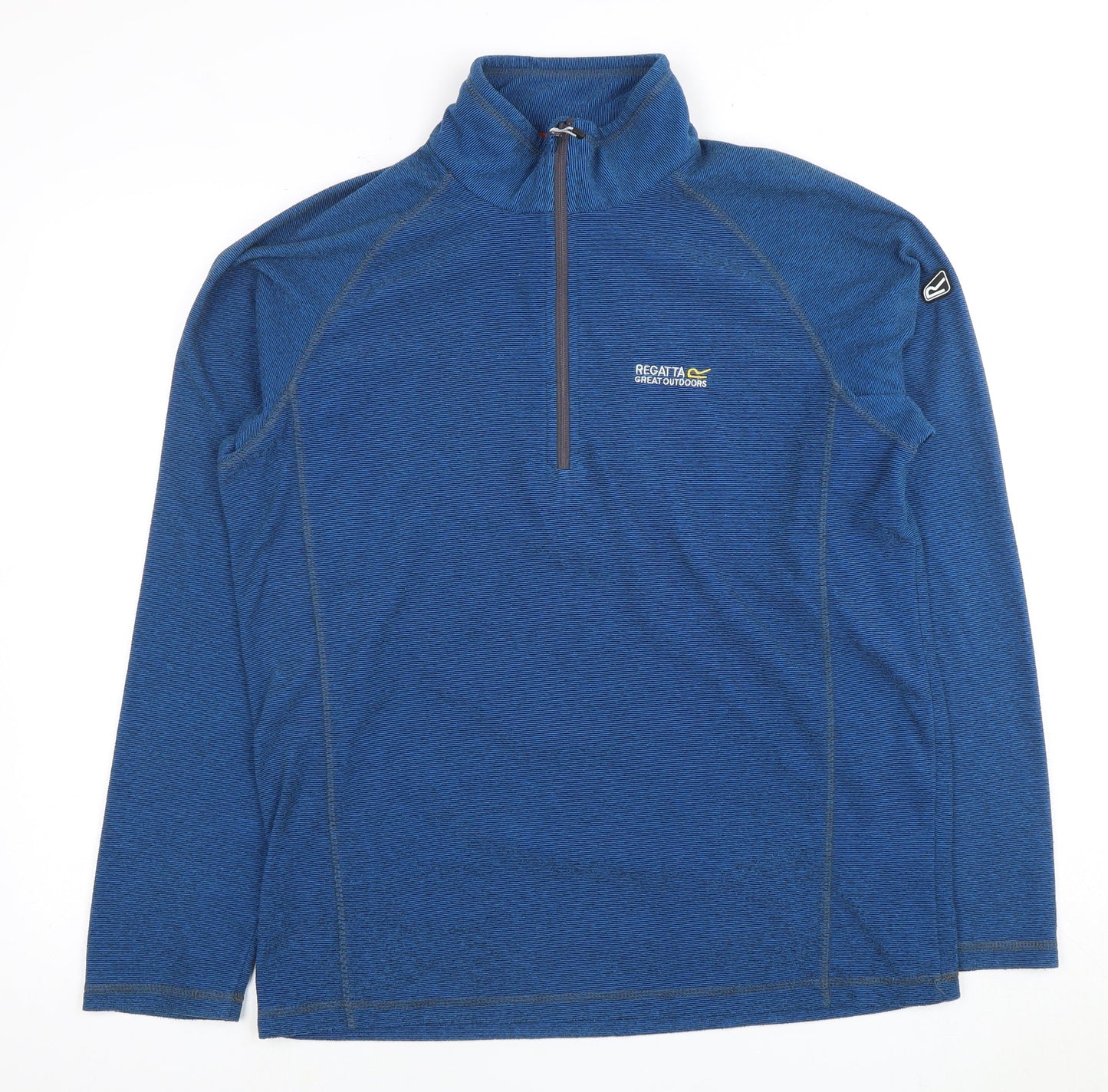 Mens UK Size L Regatta Blue Pullover Sweatshirt