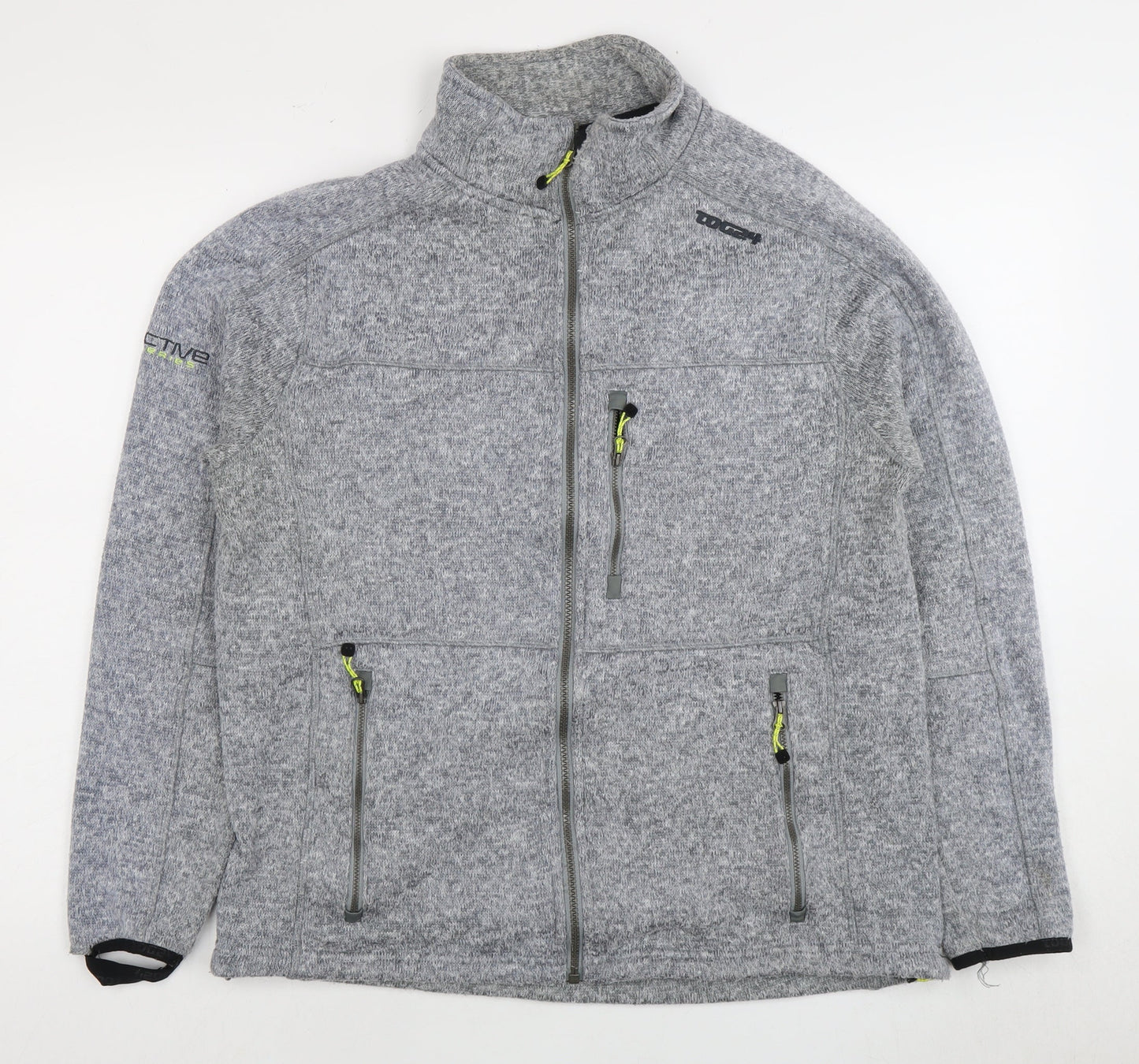 Mens UK Size L TOG24 Grey Windbreaker Coat