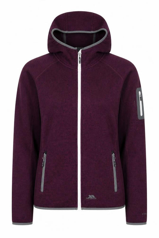 Trespass Women's Purple Hooded Jacket M Casual