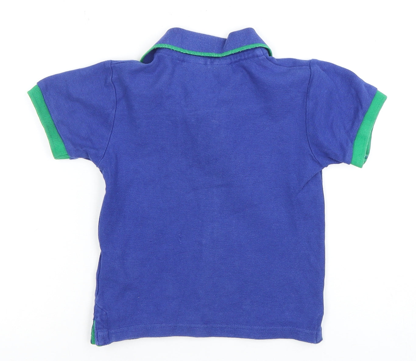 Mountain Warehouse Boys Blue Polo T-Shirt, Size 4Y, Short Sleeve