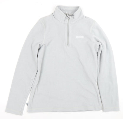 Womens UK Size 8 Regatta Great Outdoors Grey Full Zip Sweatshirt