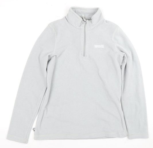 Womens UK Size 8 Regatta Great Outdoors Grey Full Zip Sweatshirt